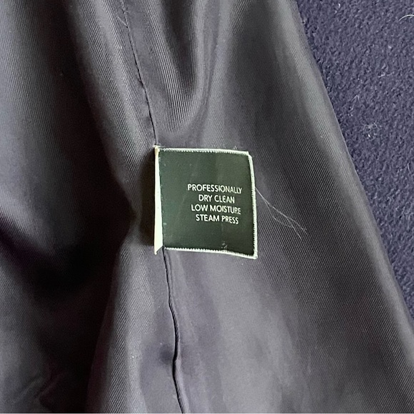 Michael by Michael Kors Hooded Wool Peacoat Double Breasted Plum Purple 4 - Picture 15 of 16